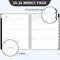 2025-2026 Planner - JUL 2025 to JUN 2026, Weekly and Monthly, 8'' x 10'' with Monthly Tabs, Yearly Planner 2025-2026, 2025-2026 Academic Planner with Twin-wire Binding, Flexible Cover